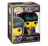 Elvira Black Light Pop! Vinyl Figure # 68 with pop protector