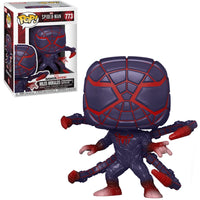 Spider-Man Miles Morales Game Programmable Suit Pop! Vinyl Figure # 773 with pop protector
