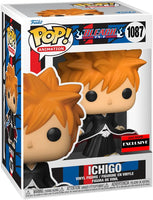Funko Pop Bleach Ichigo Vinyl Figure # 1087 with pop protector