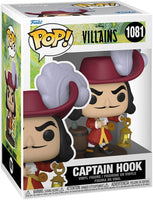 Disney Villains Captain Hook Pop! Vinyl Figure # 1081 with pop protector