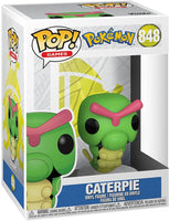 Pokemon Caterpie Pop! Vinyl Figure # 848 with pop protector