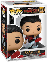Funko POP Marvel: Shang Chi and The Legend of The Ten Rings Shang Chi (Kicking) # 843 with protector