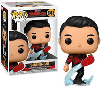 Funko POP Marvel: Shang Chi and The Legend of The Ten Rings Shang Chi (Kicking) # 843 with protector