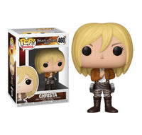 Attack on Titan Christa Pop! Vinyl Figure #460 with pop protector