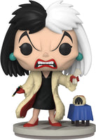 Disney Villains Cruella de Vil Pop! Vinyl Figure # 1083 with pop protector