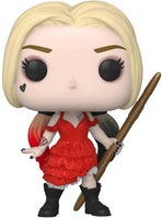 The Suicide Squad Harley Quinn Damaged Dress Pop! Vinyl Figure # 1111 with pop protector