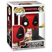 Deadpool 30th Anniversary Backyard Griller Deadpool Pop! Vinyl Figure # 774 with pop protector