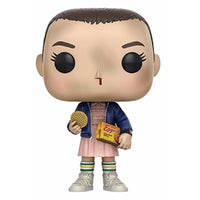 Stranger Things Eleven with Eggos Pop! Vinyl Figure # 421 with pop protector