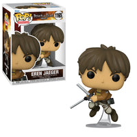 Attack on Titan Eren Jaeger Pop! Vinyl Figure # 1165 with pop protector