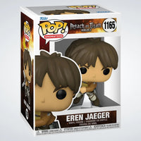 Attack on Titan Eren Jaeger Pop! Vinyl Figure # 1165 with pop protector