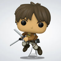 Attack on Titan Eren Jaeger Pop! Vinyl Figure # 1165 with pop protector