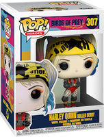 Birds of Prey Harley Quinn Roller Derby Pop! Vinyl Figure # 307 with pop protector