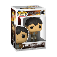 Attack on Titan Bertholdt Hoover Pop! Vinyl Figure # 1167 pop comes with protector