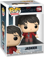 The Witcher Jaskier (Red Outfit) Pop! Vinyl Figure # 1194 with pop protector