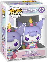 Sanrio Hello Kitty and Friends Kuromi Pop! Vinyl Figure # 62 with pop protector