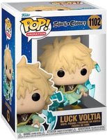 Black Clover Luck Voltia Pop! Vinyl Figure AAA Anime Exclusive # 1102 with pop protector