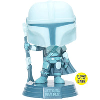 The Mandalorian Hologram GITD Pop! Vinyl Exclusive # 345 with pop protector