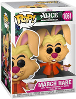 Alice in Wonderland 70th Anniversary March Hare Pop! Vinyl Figure # 1061 with pop protector