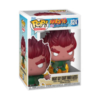 Naruto Might Guy (Eight Inner Gates) Pop! Vinyl Figure # 824 with pop protector
