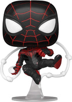 Spider-Man Miles Morales Game Advanced Tech Suit Pop! Vinyl Figure # 772 with protector
