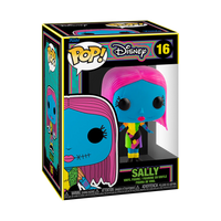 The Nightmare Before Christmas Sally Blacklight Pop! Vinyl Figure #16 with pop protector