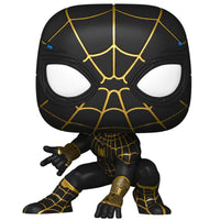 Spider-Man: No Way Home Spider-Man Black and Gold Suit Pop! Vinyl Figure # 911