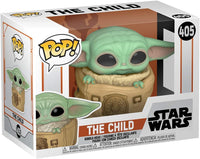 Funko Pop! Star Wars: The Mandalorian - The Child (Grogu) in a Bag # 405 with pop protector