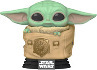 Funko Pop! Star Wars: The Mandalorian - The Child (Grogu) in a Bag # 405 with pop protector