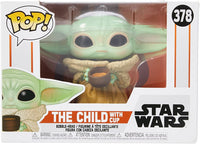 Star Wars: The Mandalorian The Child with Cup Pop! Vinyl Figure # 378 with pop protector