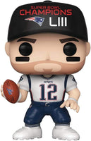 NFL Patriots Tom Brady (Super Bowl Champions LIII) Pop! Vinyl Figure # 137 with pop protector