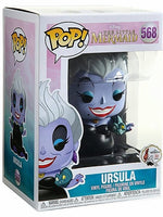 Little Mermaid Ursula with Eels Pop! Vinyl Figure # 568 with pop protector