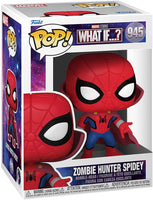 What If Zombie Hunter Spidey Pop! Vinyl Figure # 905 with pop protector