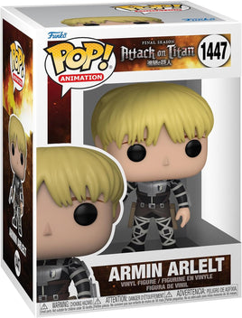 Funko Pop! Animation: Attack on Titan - Armin Arlelt 1447 with pop protector