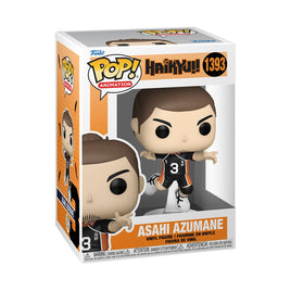 Haikyu!! Asahi Azumane Funko Pop! Vinyl Figure #1393 with pop protector