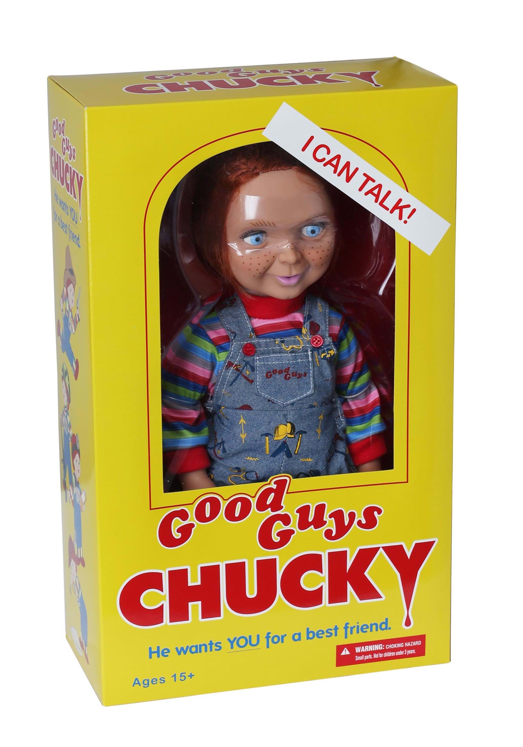 Child's Play Good Guy Chucky 15-Inch Talking Doll - ReRun