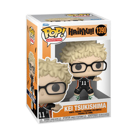 Haikyu!! Kei Tsukishima Funko Pop! Vinyl Figure #1390 with pop protector