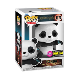 Jujutsu Kaisen Panda Flocked Funko Pop! Vinyl Figure #1374 with pop protector