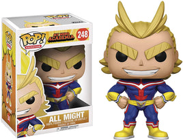 My Hero Academia All Might Pop! Vinyl Figure # 248 with pop protector