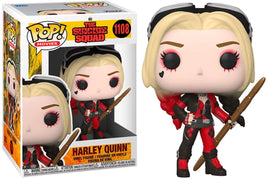 The Suicide Squad Harley Quinn Bodysuit Pop! Vinyl Figure # 1108 with pop protector