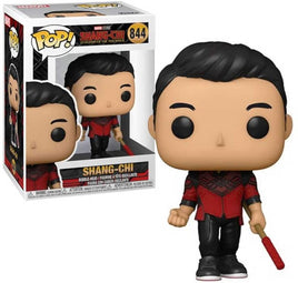 Funko POP Marvel: Shang Chi and The Legend of The Ten Rings Shang Chi (w/ Bo Staff) # 844 with protector