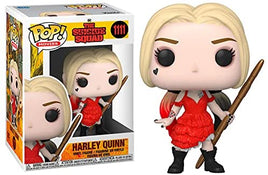 The Suicide Squad Harley Quinn Damaged Dress Pop! Vinyl Figure # 1111 with pop protector