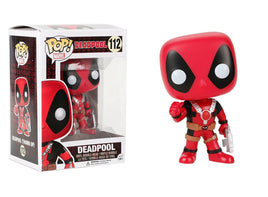 Deadpool Thumbs Up Pop! Vinyl Figure # 112 with pop protector