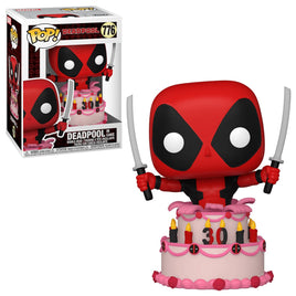 Deadpool 30th Anniversary Deadpool in Cake Pop! Vinyl Figure # 776 with pop protector