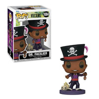 Disney Villains Doctor Facilier Pop! Vinyl Figure # 1084 with pop protector