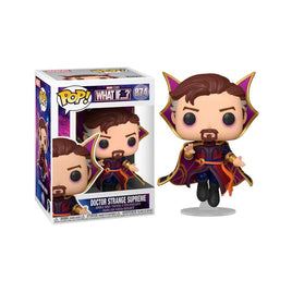 Funko Pop! Marvel What If? Doctor Strange Supreme # 874 with pop protector