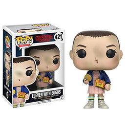 Stranger Things Eleven with Eggos Pop! Vinyl Figure # 421 with pop protector