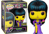 Elvira Black Light Pop! Vinyl Figure # 68 with pop protector