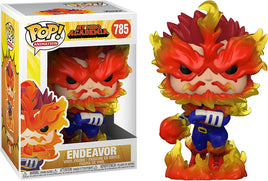 My Hero Academia Endeavor Funko Pop! Vinyl Figure # 785 with pop protector