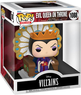 Disney Villains Evil Queen on Throne Deluxe Pop! Vinyl Figure 6inch pop # 1088
