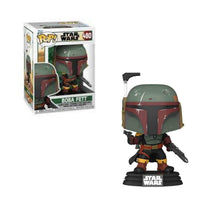 BOBA FETT IN ARMOR - STAR WARS Funko Pop With Pop Protector # 480